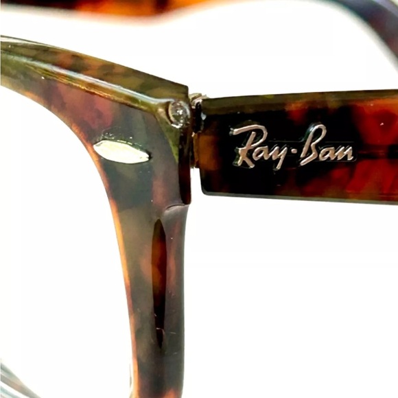 ***SOLD*** Ray-Ban Wayfarer RB 5121 2291 Eyeglasses Frame Brown Tortoise - Picture 5 of 10
